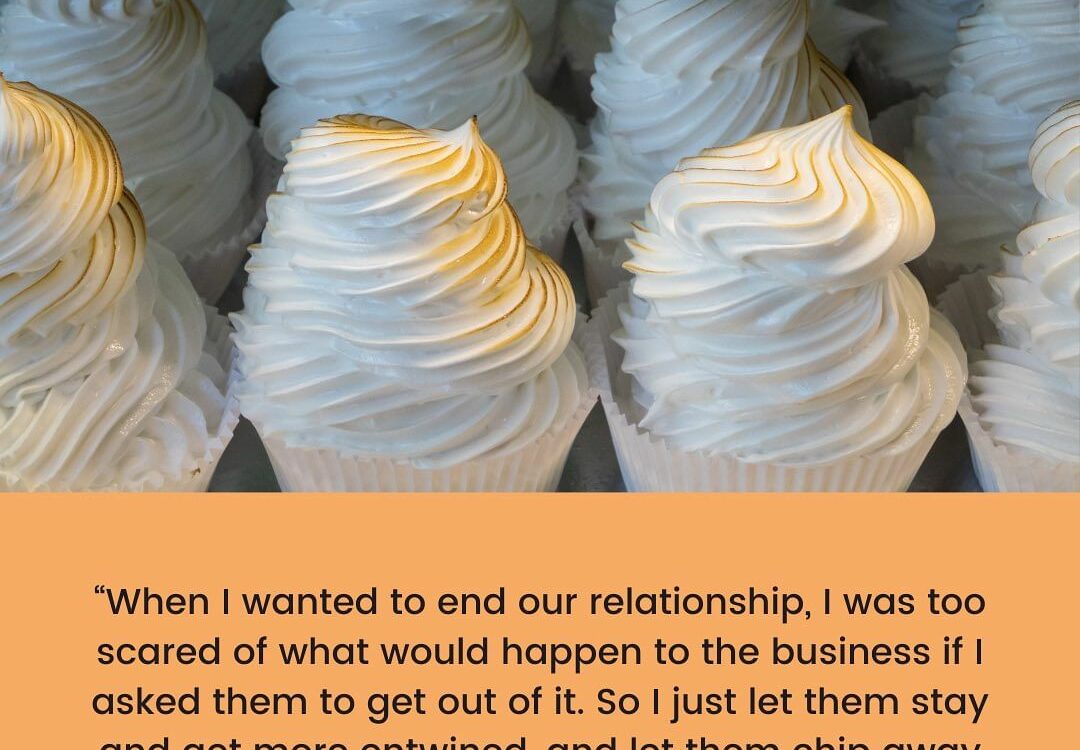 WHEN BUSINESS PARTNERSHIPS GO BAD