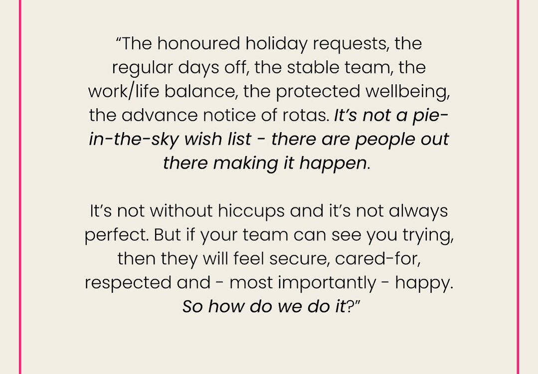 MAKING SHIFT WORK, WORK