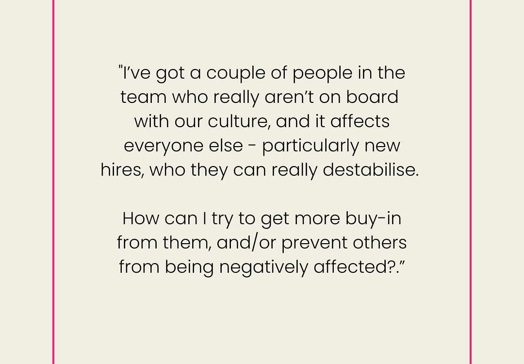 CULTURE CLUB: HOW TO DEAL WITH ‘THE BAD APPLE’