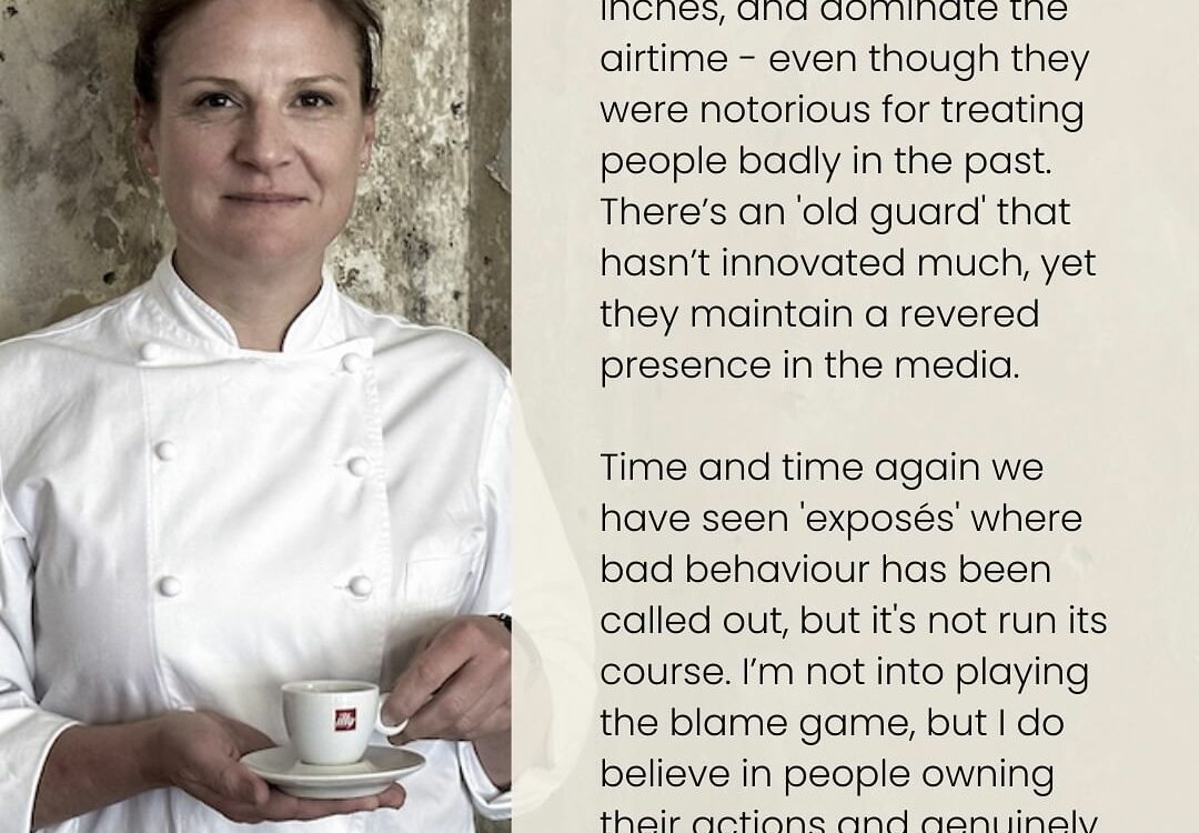 WHAT DOES A CHEF LOOK LIKE, Pt. 2: HOW DO WE GET MORE WOMEN IN THE KITCHEN?